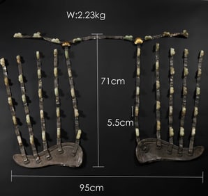 Liao Dynasty Silver horse saddle piece