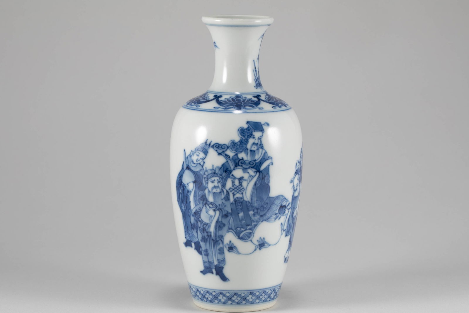 Blue and white bottle - 3