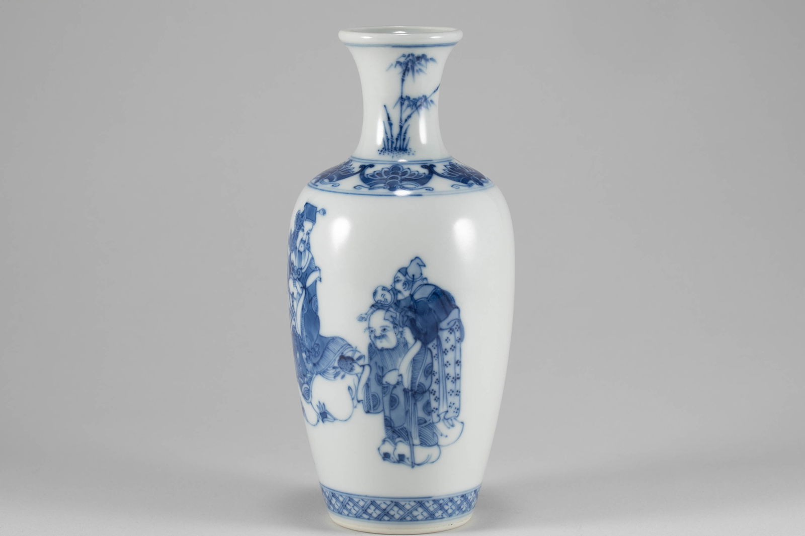 Blue and white bottle - 4