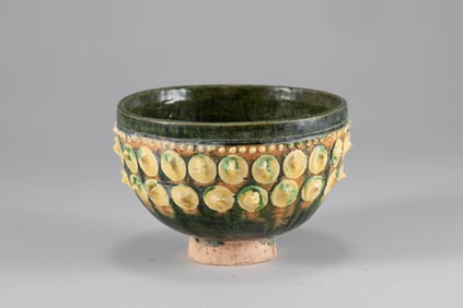 Tang Dynasty tri colored bowl