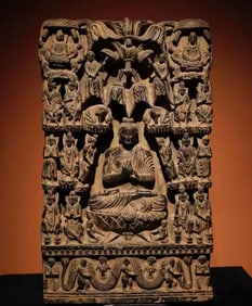 The Transmission of Dharma by Shakyamuni in Gandhara