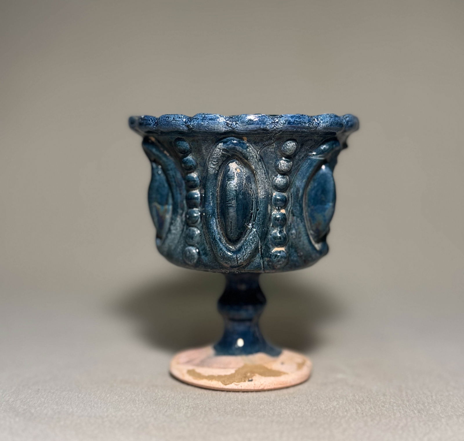 Korean celadon porcelain bowl: H:4cm D:14.2cm