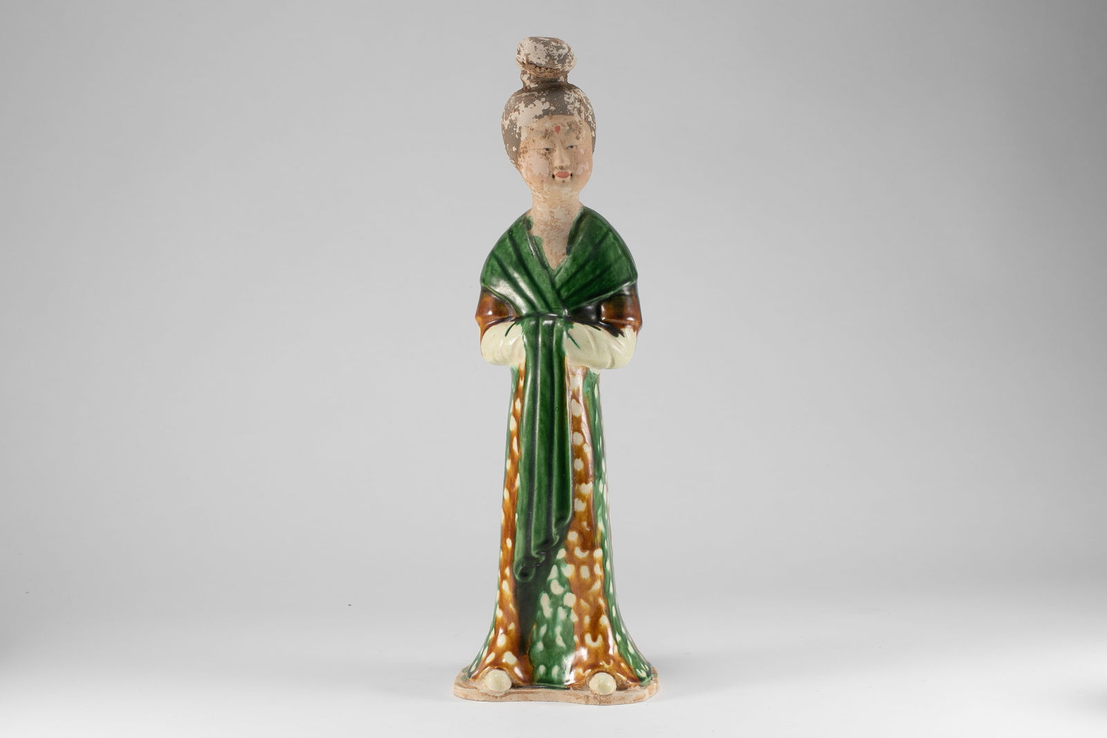 Tang Sancai Lady: H:34cm W:10cm