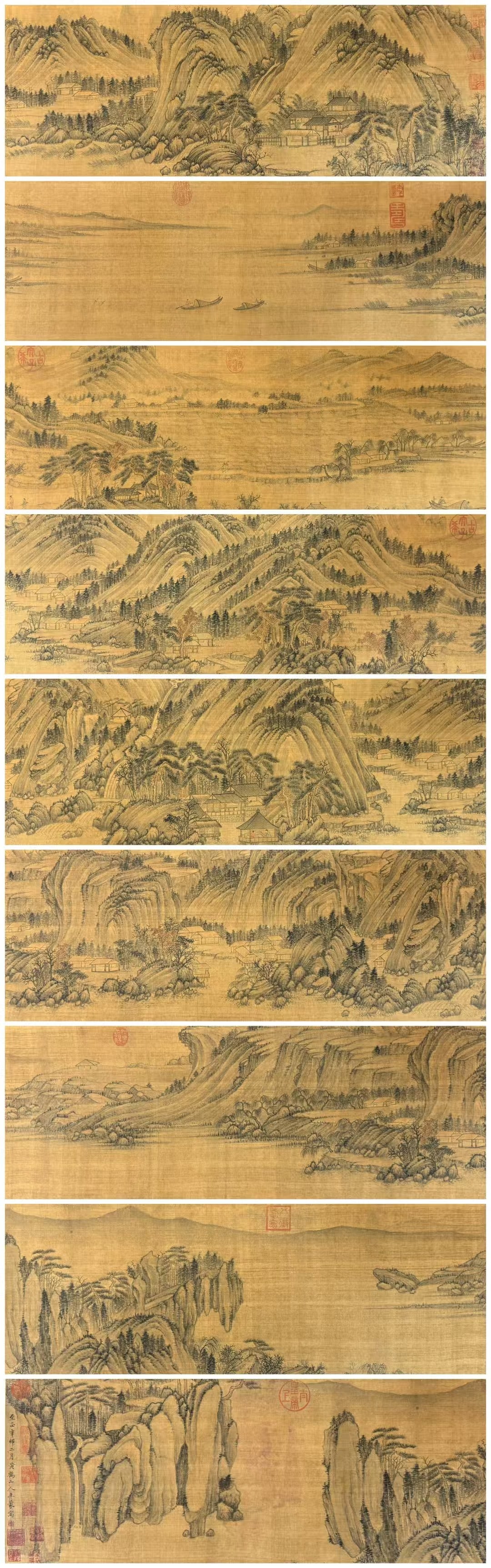 Wangmengxi Mountain Dwelling Map Volume - 3