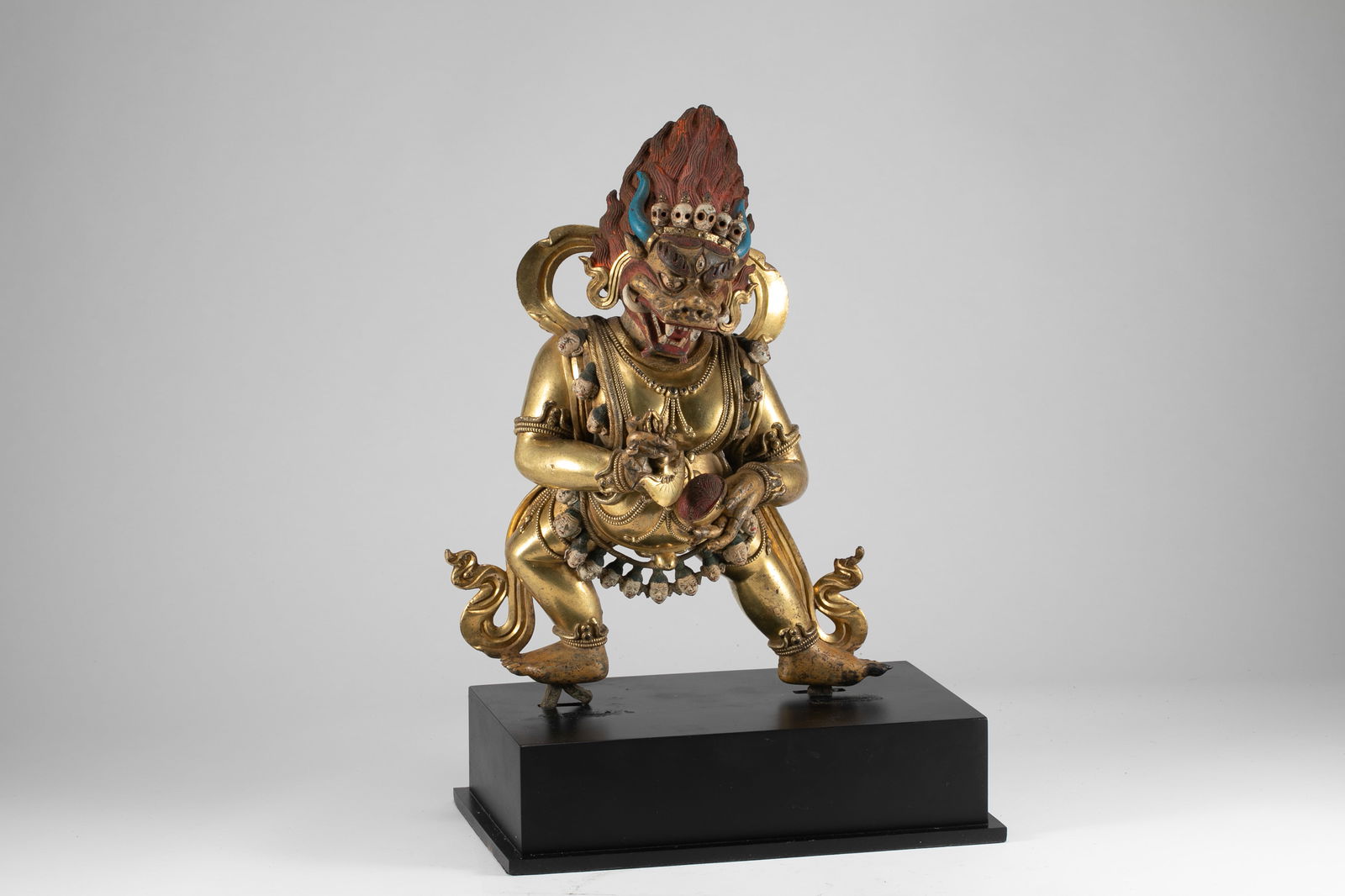 The Great Weide Statue made in Beijing during the Qing Dynasty: H:31.5cm W:22cm