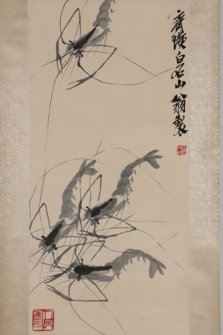 Qi Baishi Group Shrimp Map - 2