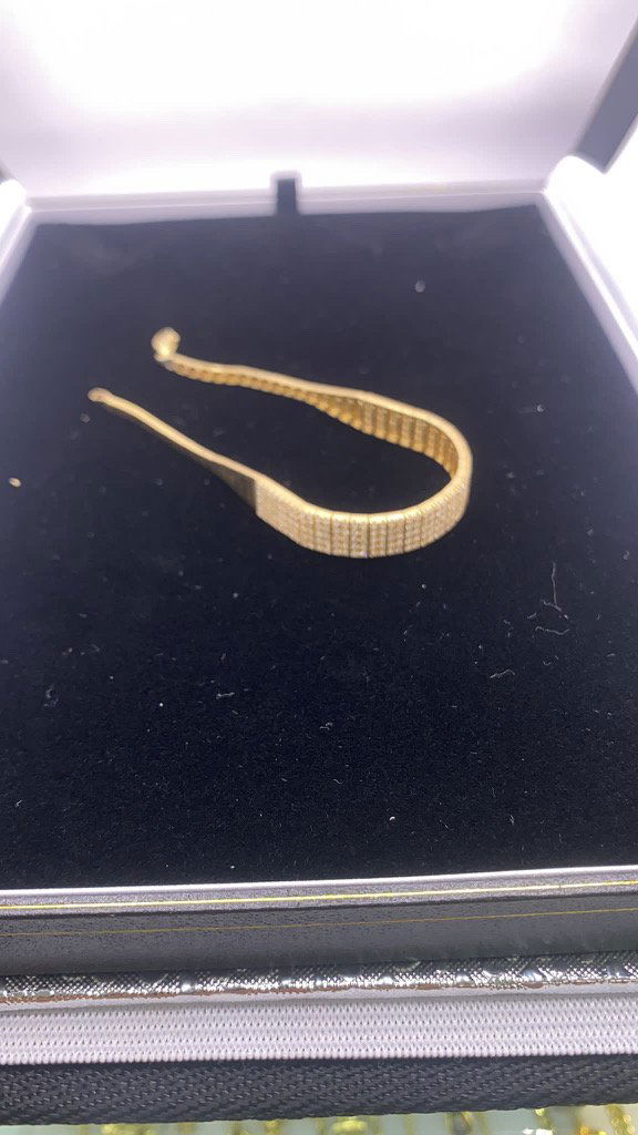 14ct GOLD 7.5" BRACELET (1 of 4)