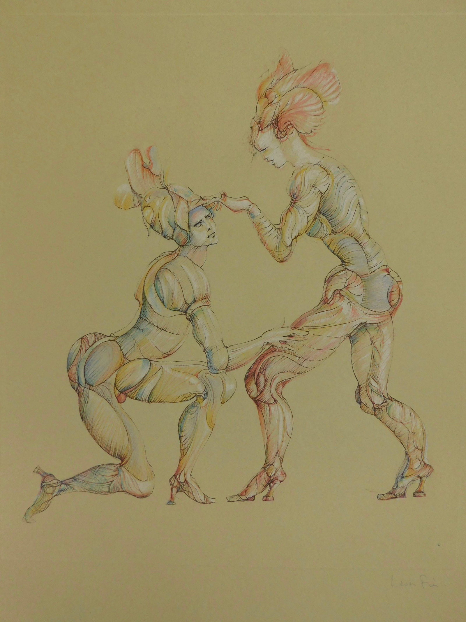 Fini, Leonor - Etching.: Hand-Signed by the Artist