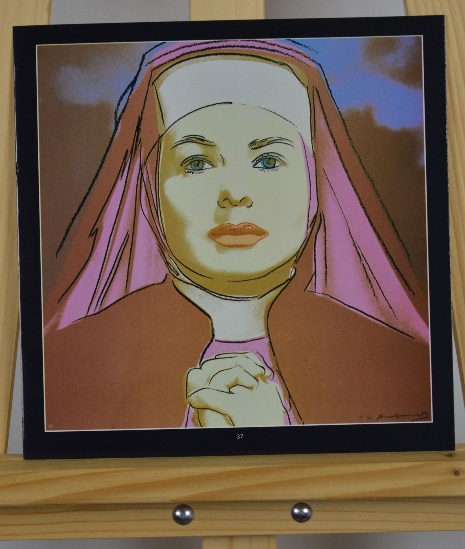 Warhol, Andy -  Ingrid Bergman 'The Nun - Published by Galerie Borjeson. (1 of 1)