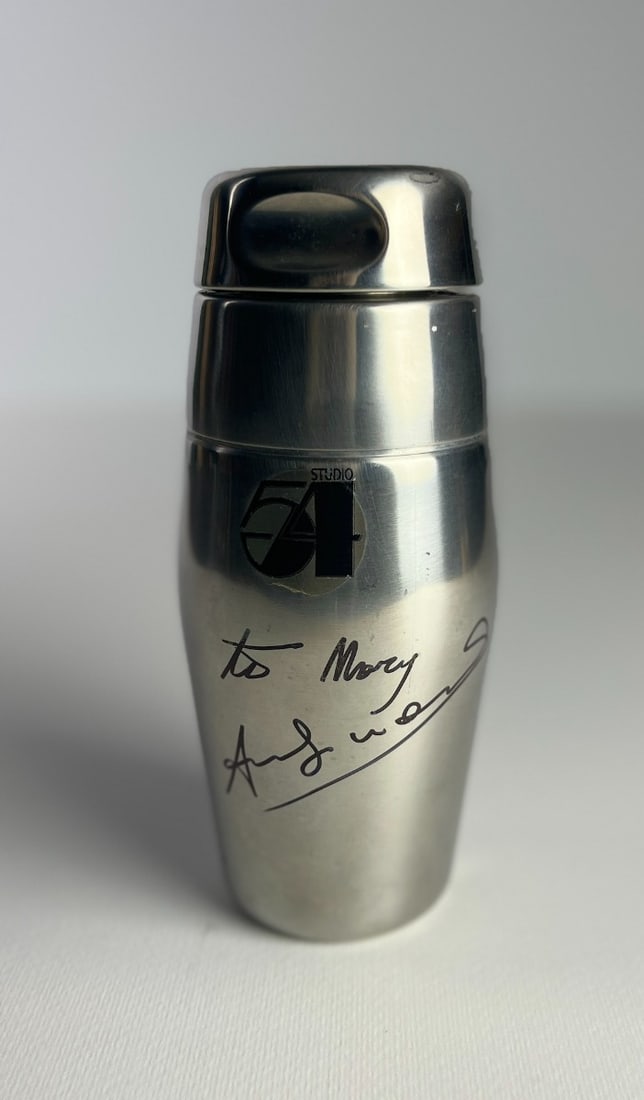 Andy Warhol - Cocktailshake - Studio 54 - Hand signed (1 of 6)