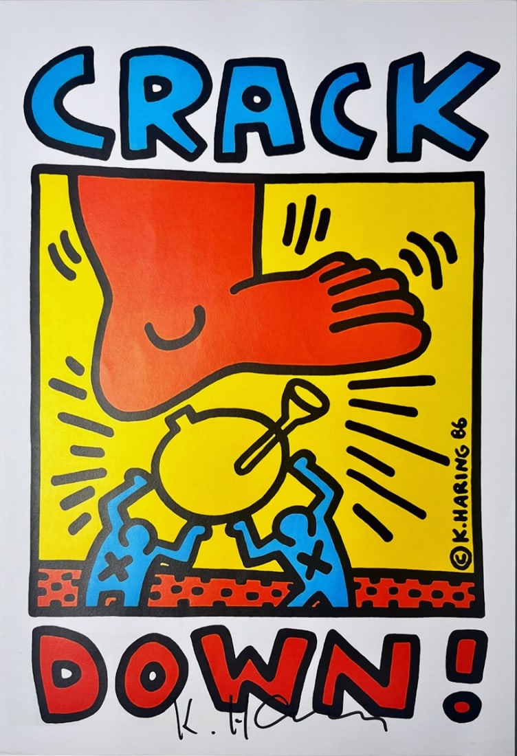 Keith Haring - Serigraph - Hand Signed (1 of 2)