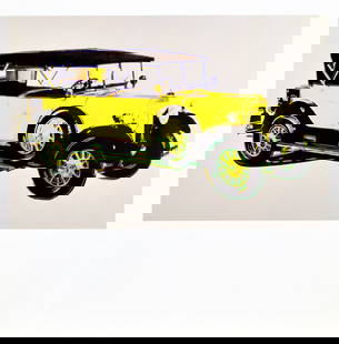 Warhol, Andy - OffsetLithograph: Andy Warhol. 2 pcs offsetlithograph.