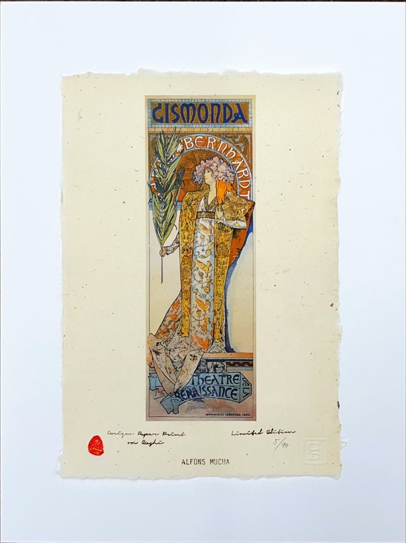 Mucha, Alphonse - Lithograph - Handnumbered (1 of 3)