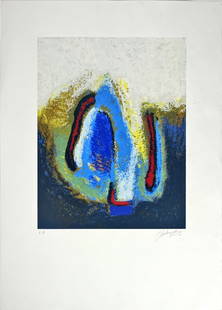 Jan Radersma - Silkscreen - Hand signed: In 1948: Born in JakartaFrom 1966 to 1970: Royal Academy of Art and Design Den Bosch, Department of Monumental/Free GraphicsFrom 1970: Jan Radersma's work has been exhibited regularly in the Netherlan