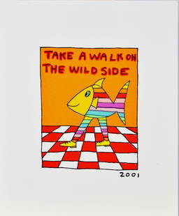 Rizzi, James - Silkscreen: Provenance: John Szoke Collection, New York. Proof ('Flat-Print ') outside the regular edition as 3D construction. For each edition there are some so-called 'overruns'. These are of great importance f