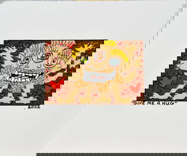 Rizzi, James - Silkscreen: Provenance: John Szoke Collection, New York. Proof ('Flat-Print ') outside the regular edition as 3D construction. For each edition there are some so-called 'overruns'. These are of great importance f