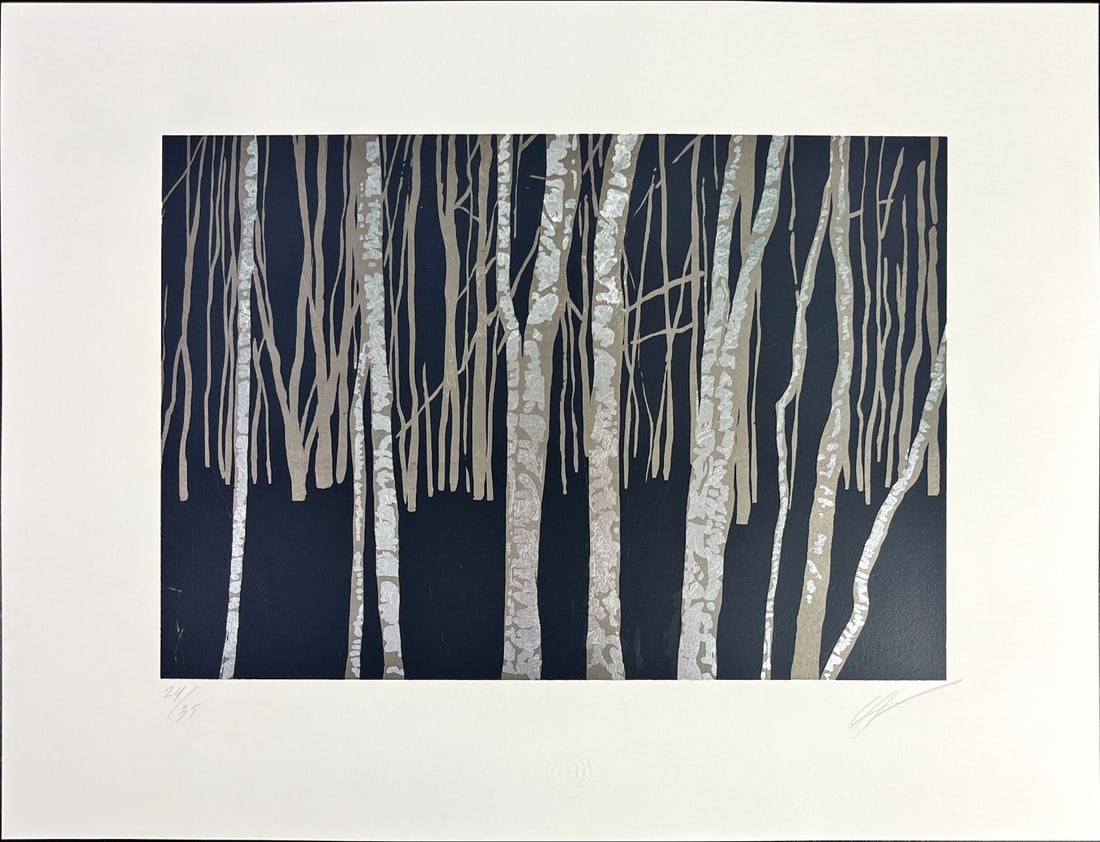 Jan Hendrix - Silkscreen - Hand signed: Jan Hendrix (born 1949) is a Dutch-born artist who has lived and worked in Mexico since 1978. Hendrix received the Order of the Aztec Eagle from the Mexican government for his work in art and architec