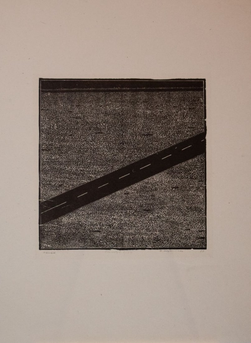 Gieryszewski, Ryszard - Silkscreen/Embossing  - Handsigned (1 of 3)