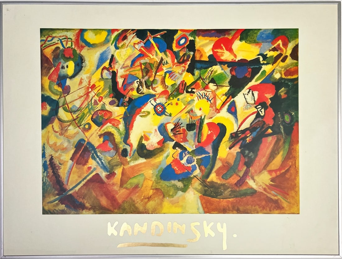 Wassily Kandinsky - Poster on paperboard (1 of 1)