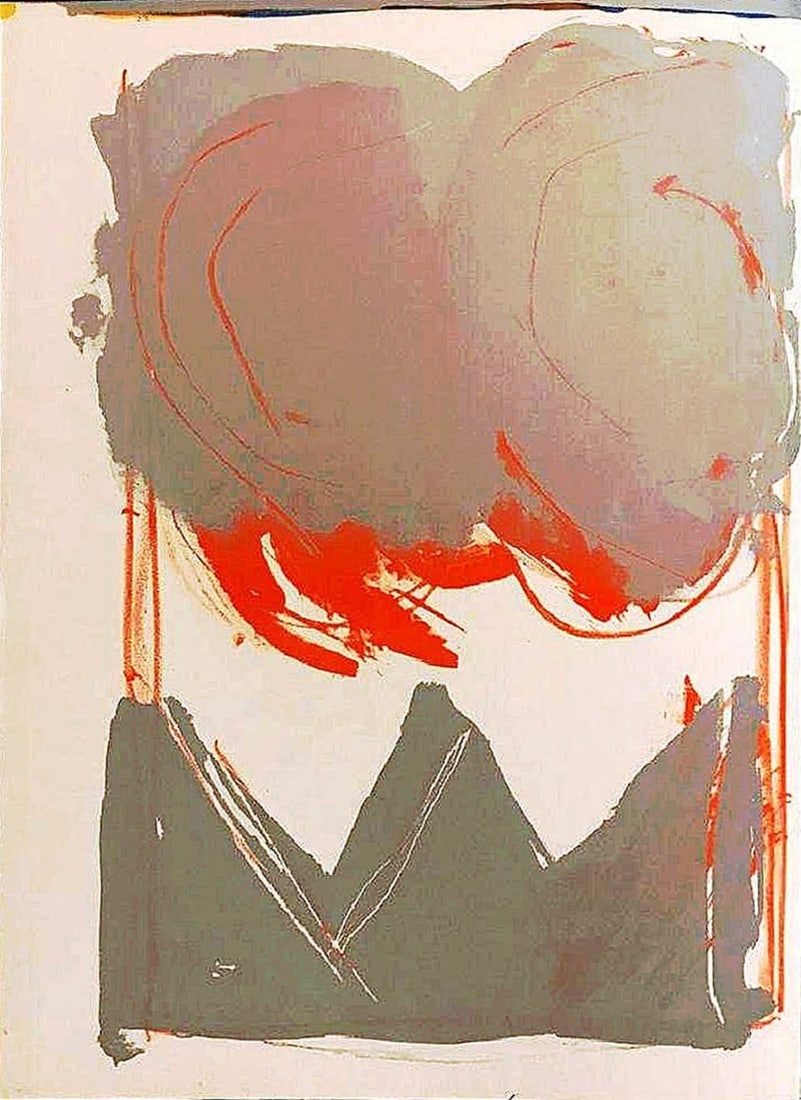 Kinber Smith - Original lithograph from 1 Cent Life portfolio: Kimber Smith. Original lithograph from One Cent Life portfolio. From the rare limited edition: 939/2000. Publisher: E.W. Kornfeld Switzerland. Guaranteed 100% authentic.There is printed TEXT on verso.