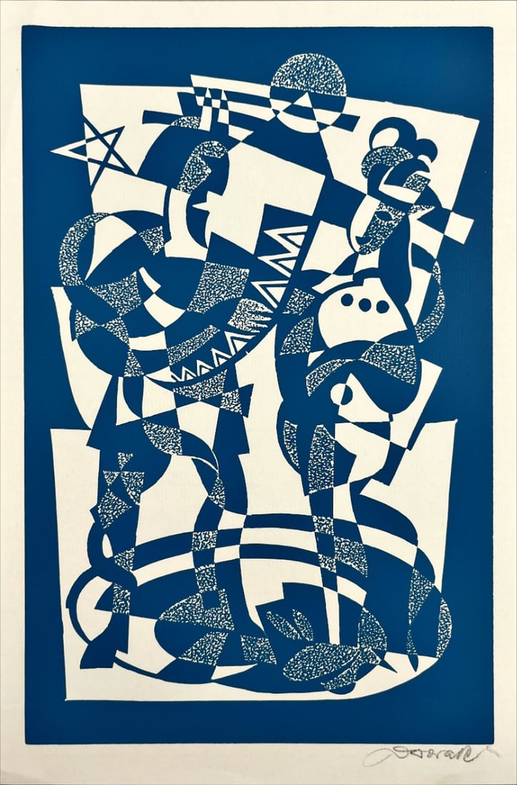 Friedrich Dworak - Woodcut - Hand signed (1 of 1)