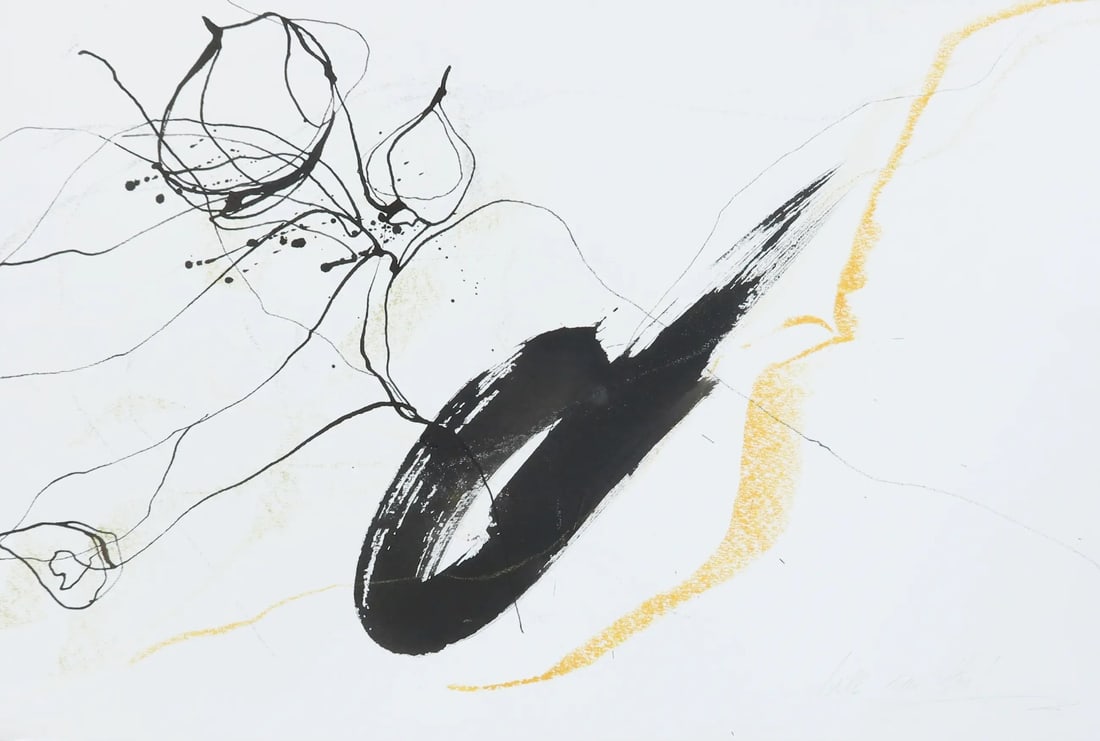 Will van Hoof- de Weert - Mixed Techniques - Hand signed: Will VAN HOOF- DE WEERT (Den Bosch 1949)Dutch artist Will van Hoof - de Weert is a painter but also gallery owner together with her husband Jan van Hoof.She received her training at Academie voor Beel