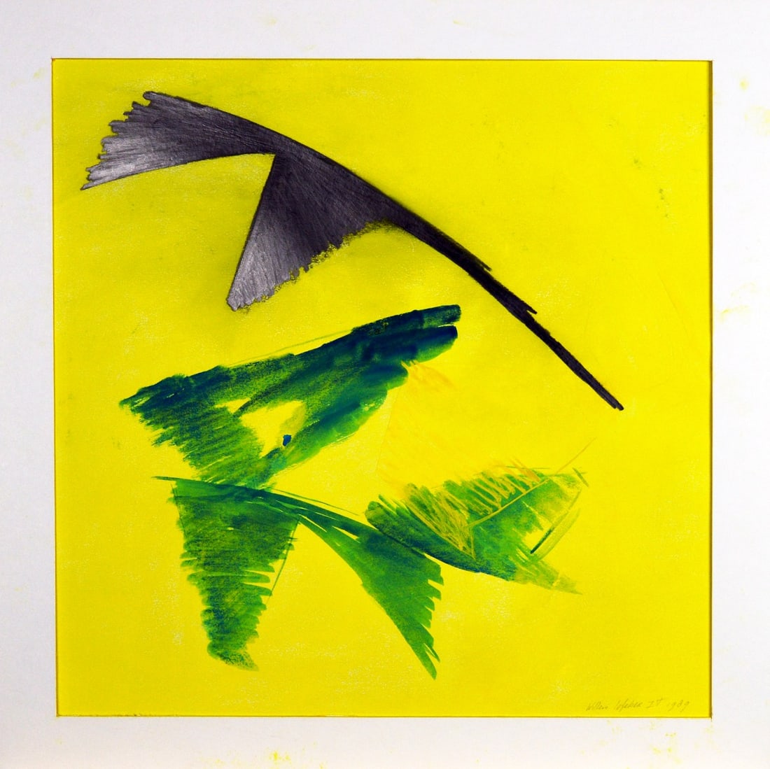 Willem Lefeber - Calk drawing  - Handsigned   - Original price € 45 (1 of 2)