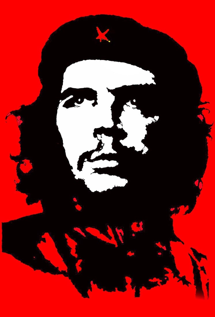 Andy Warhol - silkscreen - Che Guevara (1 of 3)