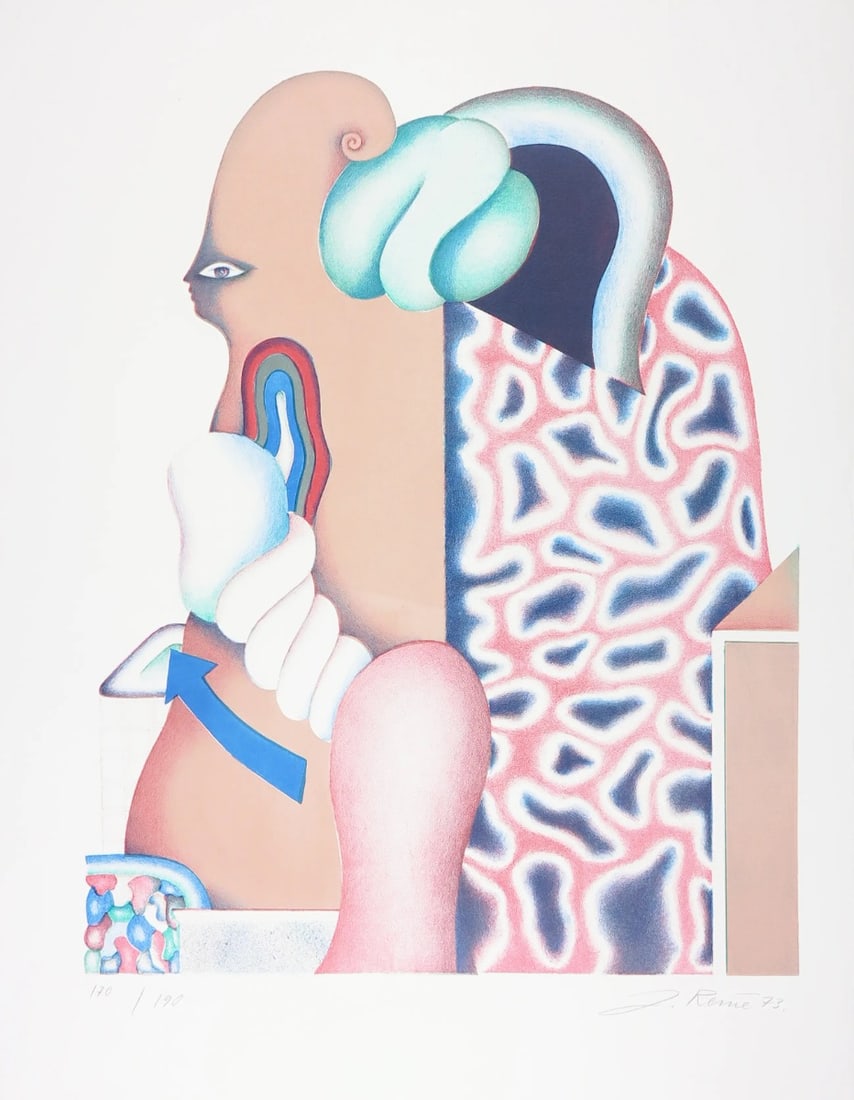 Remé. Jorge - Lithograph - Hand signed (1 of 3)