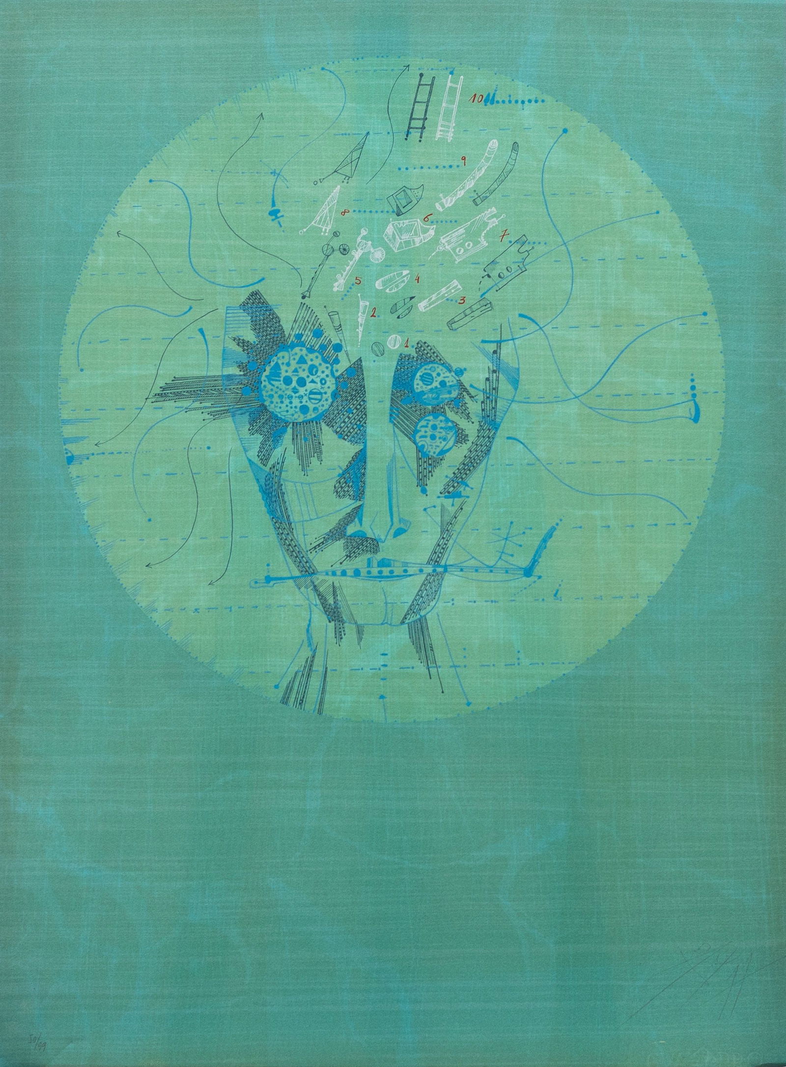 Ponç, Joan - Lithograph. (1 of 5)