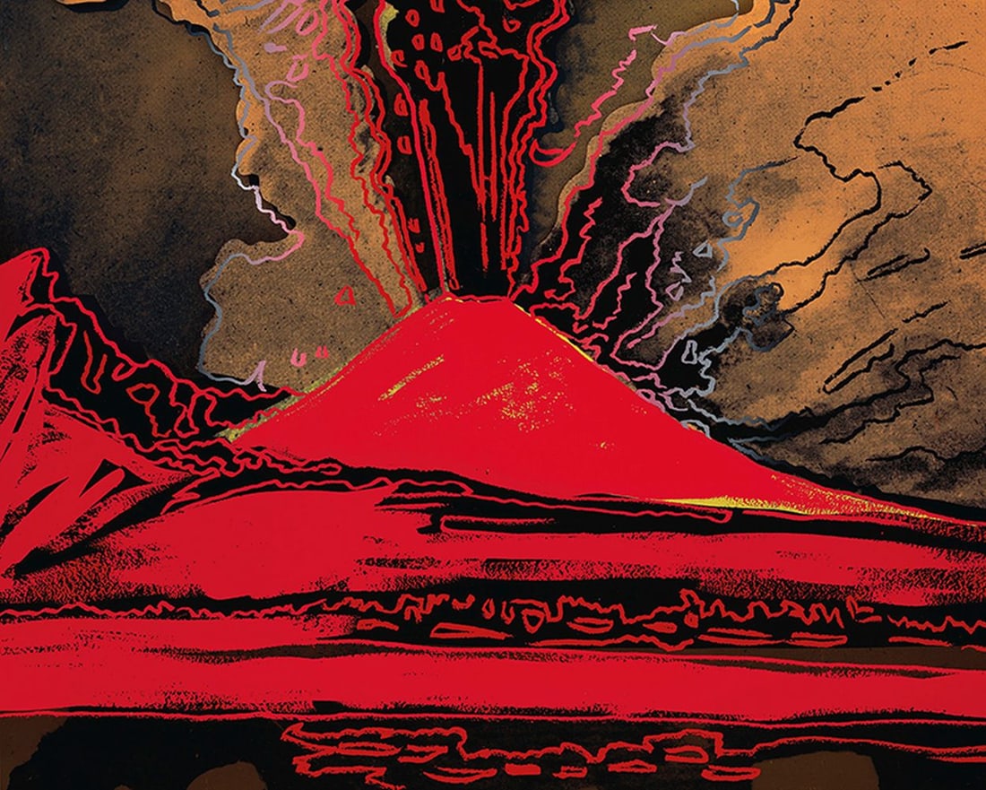 Andy Warhol - Vesuvius - Graphics series (1 of 2)