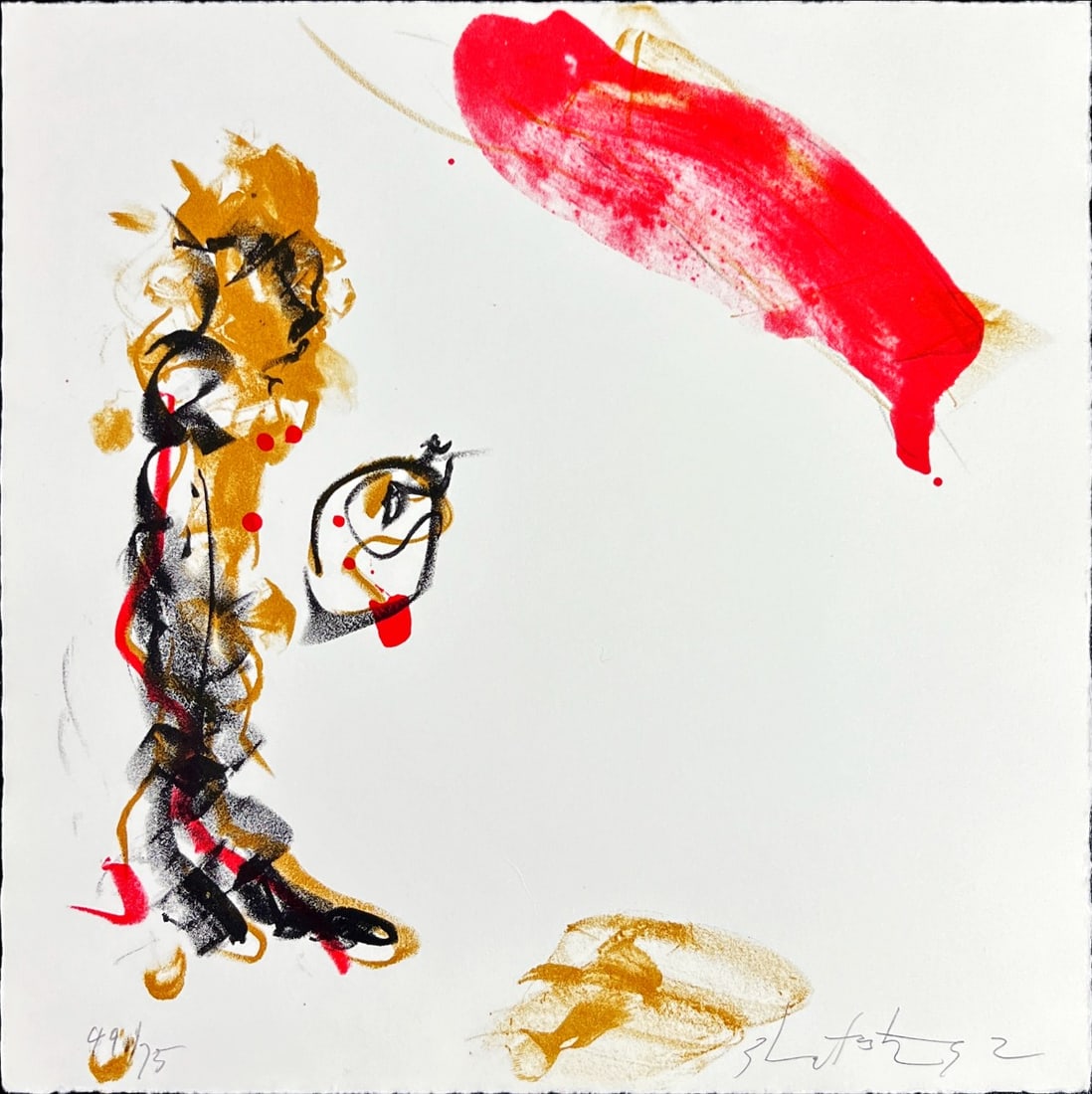 Ger Lataster - Lithograph - Hand signed (1 of 1)