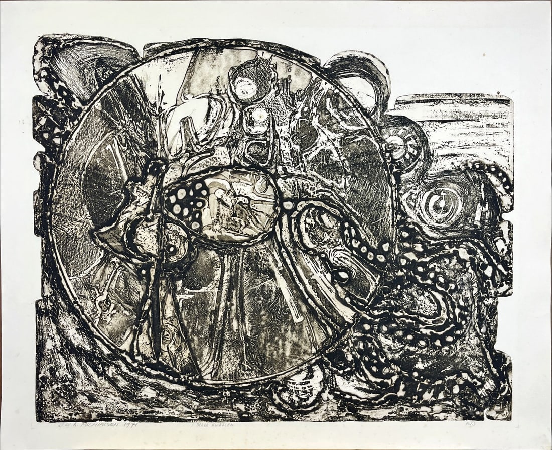 Jan (J.C.A.) Michielsen - Etching - Hand signed (1 of 1)