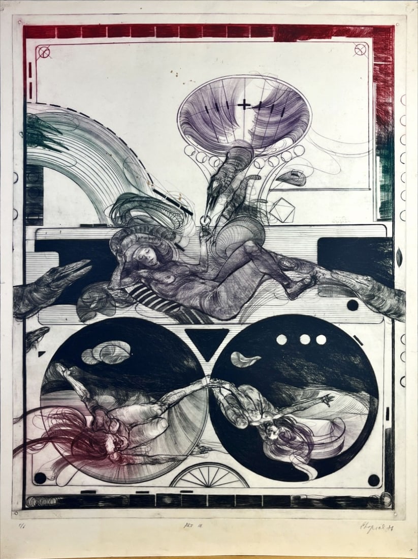 AKT III - Color Etching - Hand-signed (1 of 1)