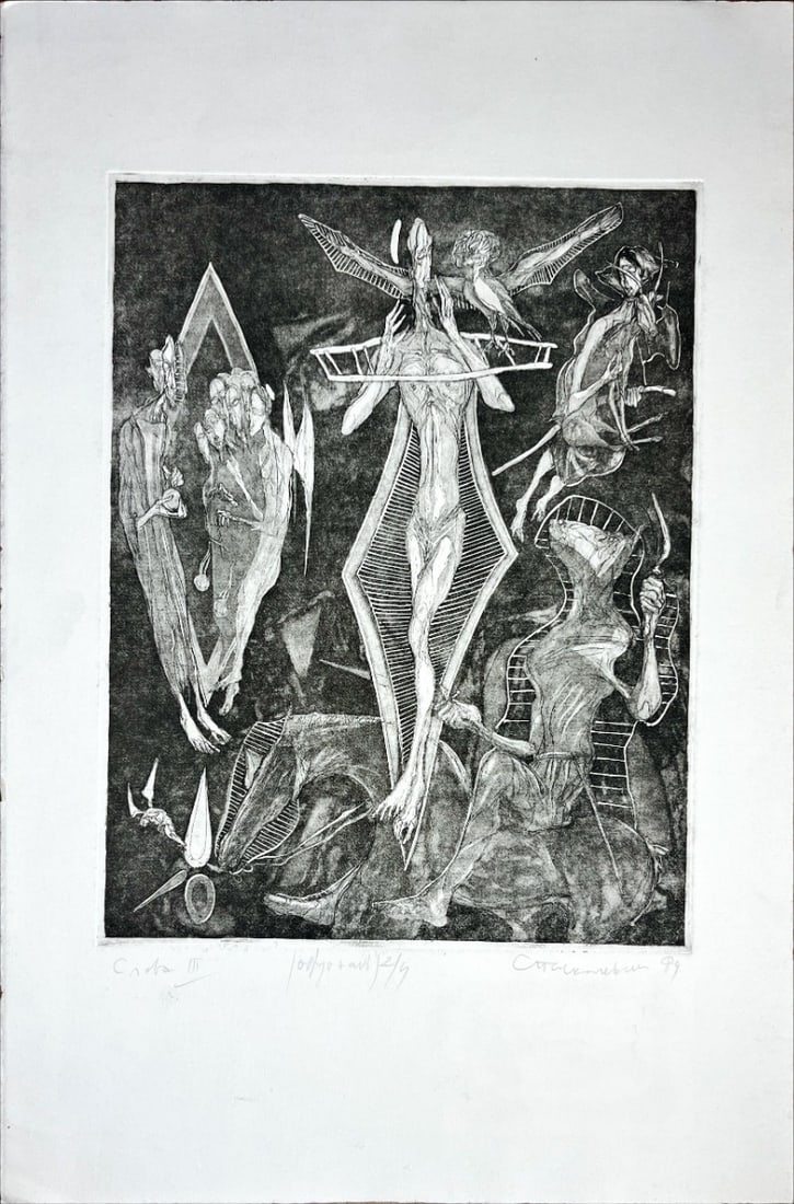 Spartak Paskalevski - Etching - Hand signed (1 of 1)