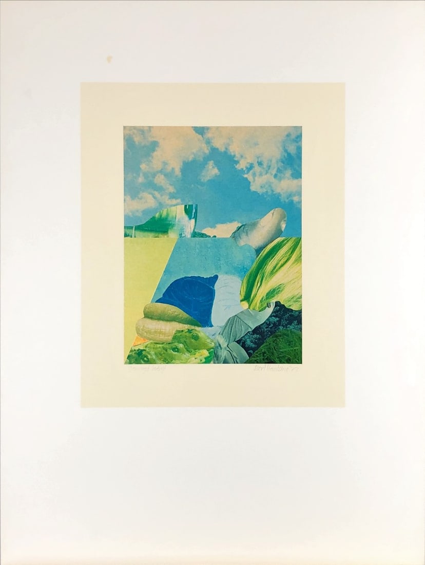 Bert Haaitsma - Collage: Handsigned, titled and dated.Comes from the collection of the municipality of The Hague, The Netherlands.