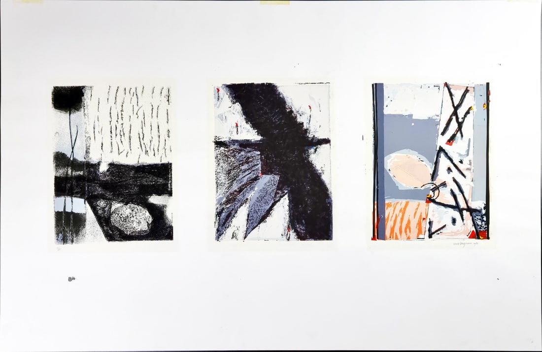 Ernst Bergmans - Silkscreen - Hand signed (1 of 1)