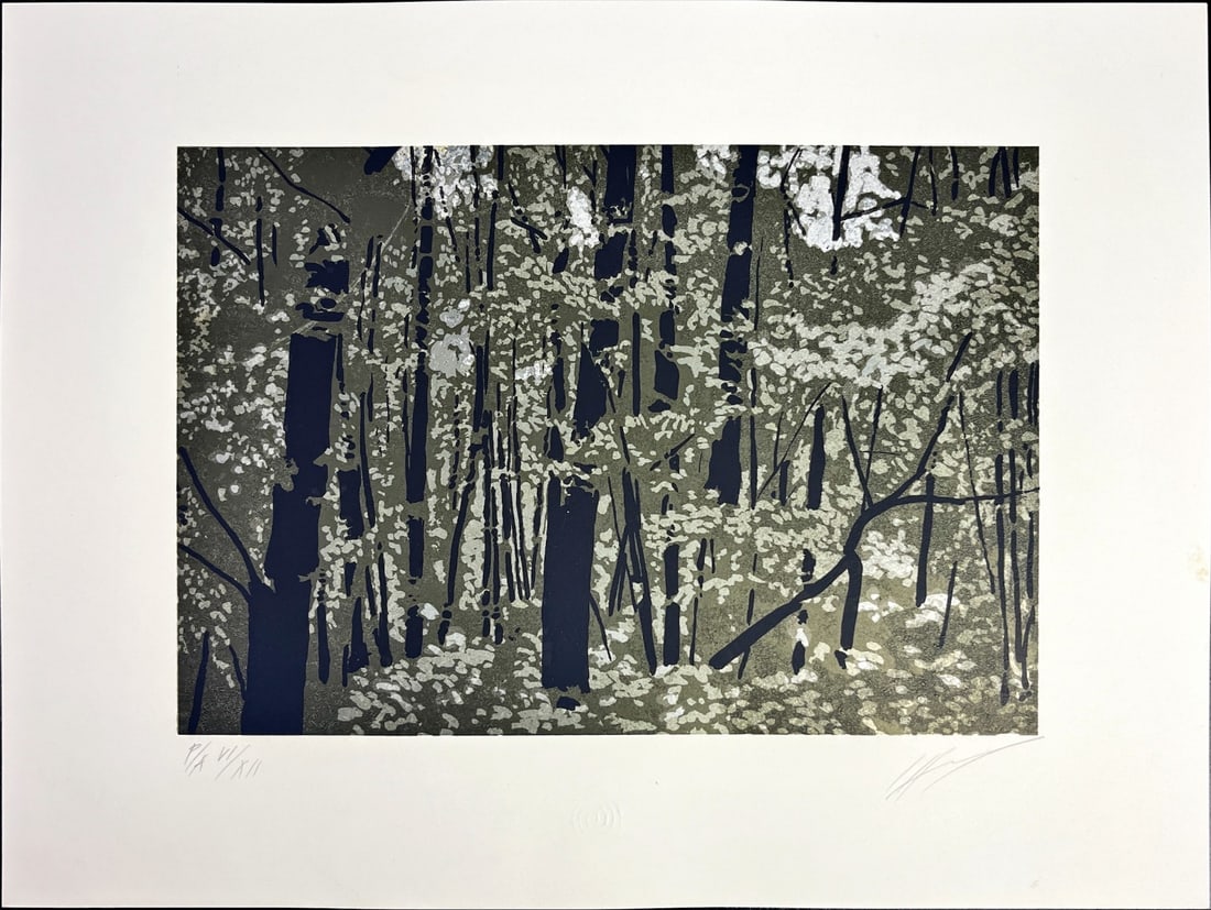 Jan Hendrix - Silkscreen - Hand signed: Jan Hendrix (born 1949) is a Dutch-born artist who has lived and worked in Mexico since 1978. Hendrix received the Order of the Aztec Eagle from the Mexican government for his work in art and architec