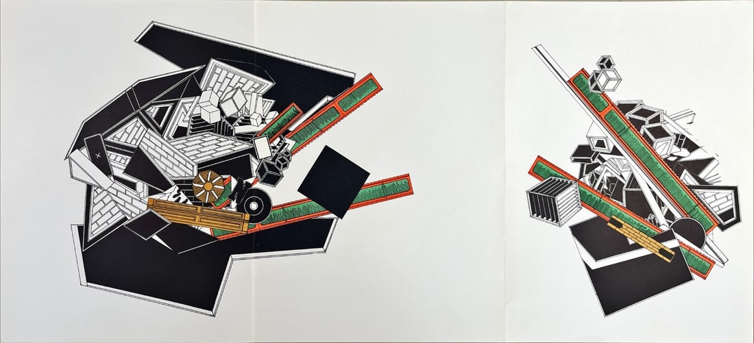 Alain Le Yaouanc - Lithograph - DLM1969 (Derriere le Miroir) (1 of 1)