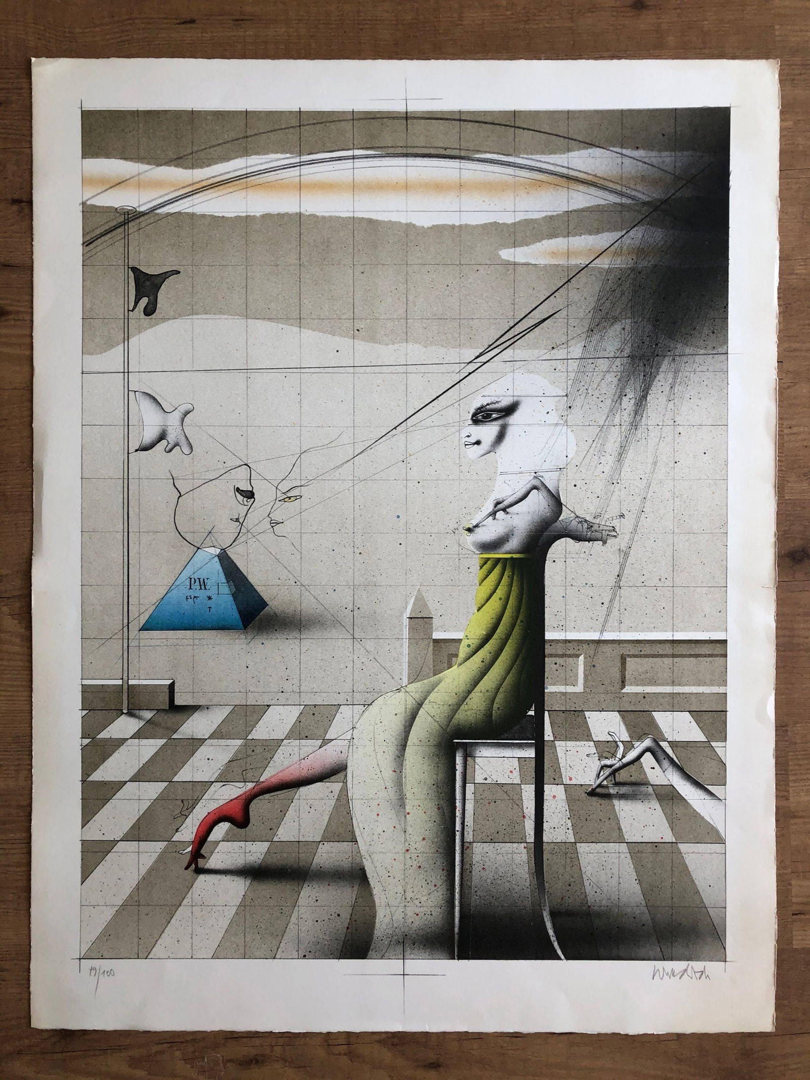 Wunderlich, Paul - Lithograph. (1 of 3)