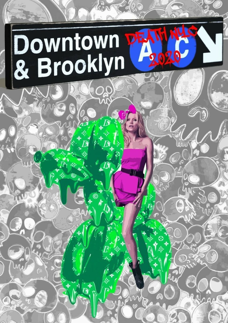 Death NYC - Silkscreen. (1 of 2)