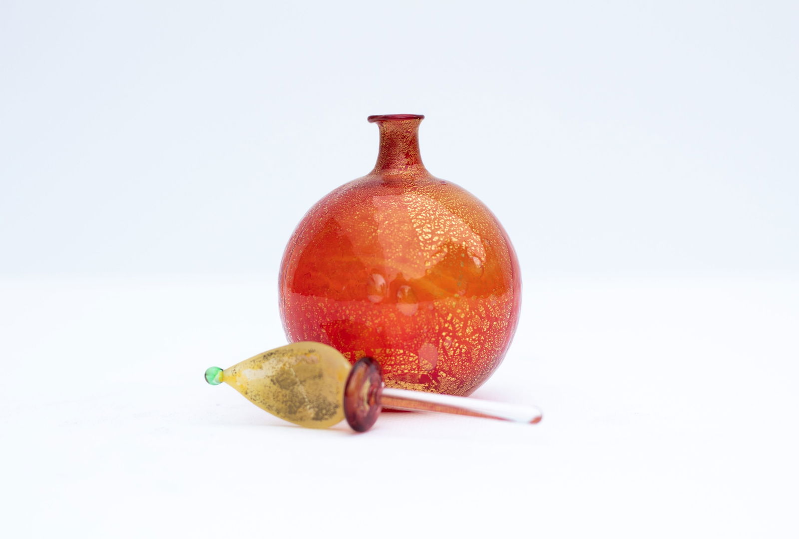 Round Murano Perfume Bottle - 4