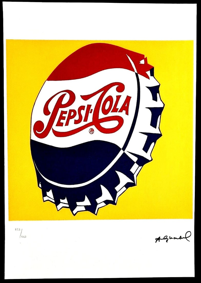 Andy Warhol - Lithograph - Signed: Andy WarholLithograph, Limited edition of 125 pieces.After the original by Andy Warhol.Numbered in pencil and signed in print.Licensed with embossing stamp.reverse - BLUE STAMP - ANDY WARHOL.