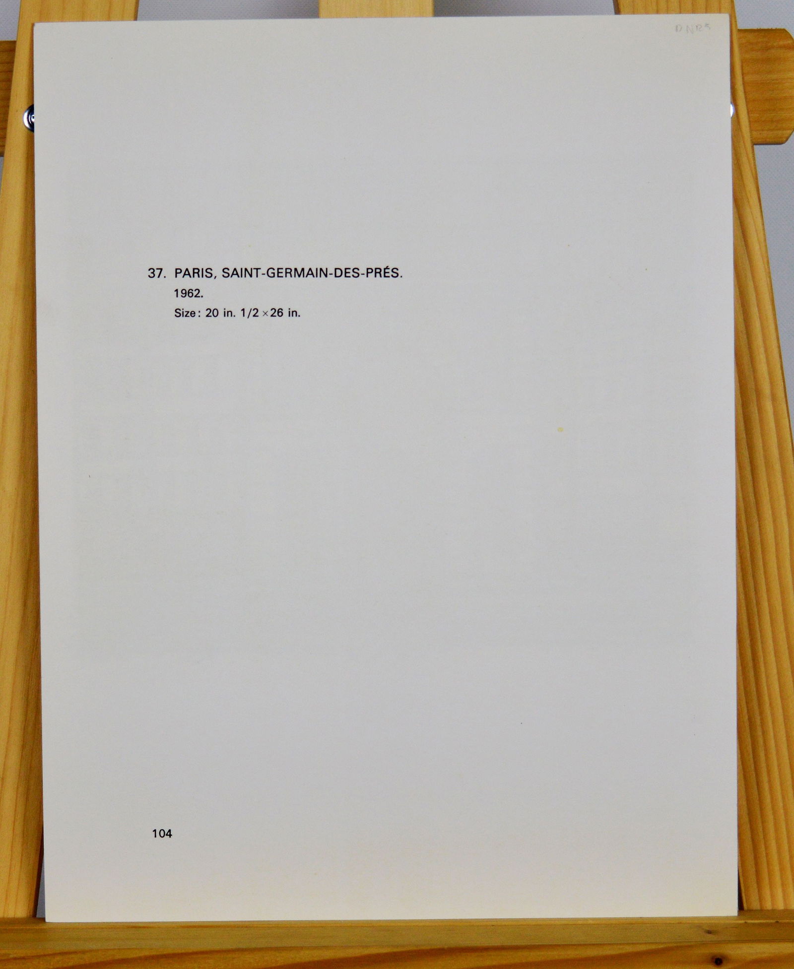 Buffet, Bernard - Lithograph. - 2