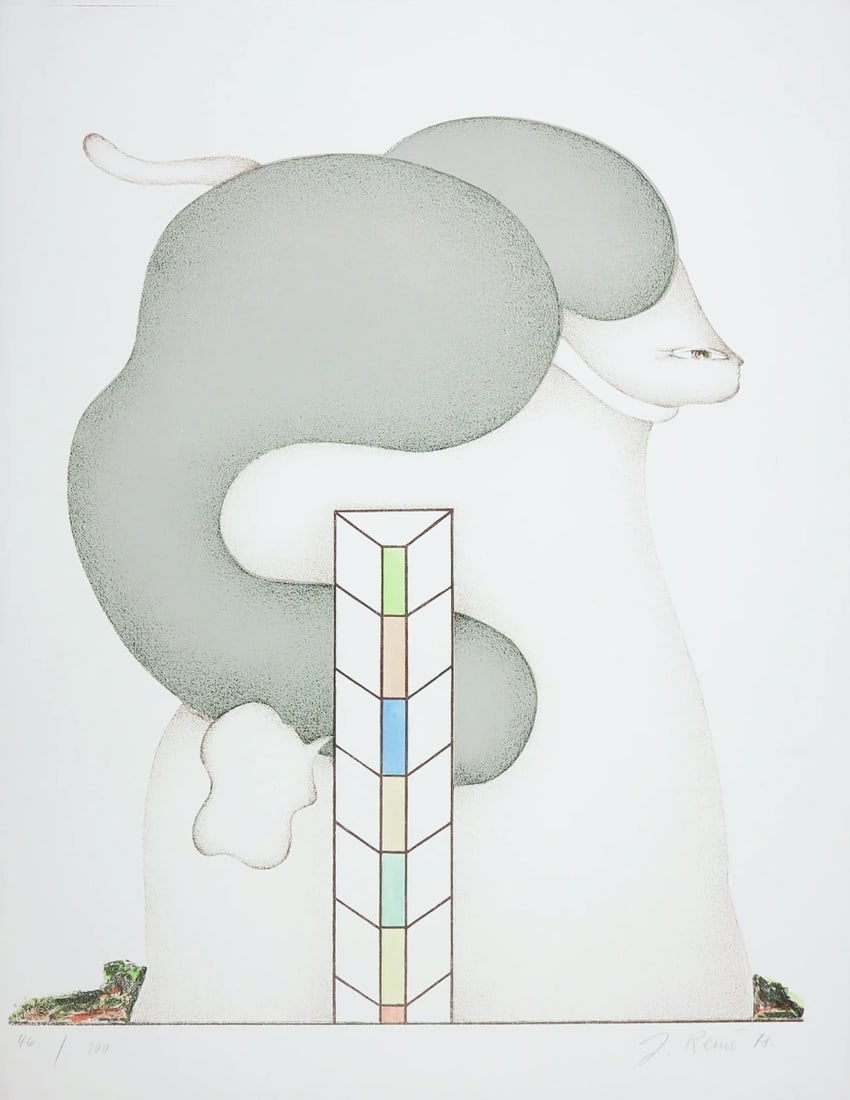 Remé. Jorge - Lithograph - Hand signed - 2