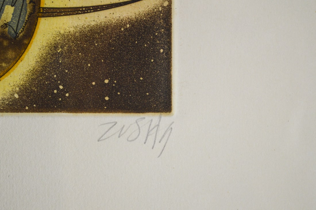 Zush, Evru - Etching. - 6