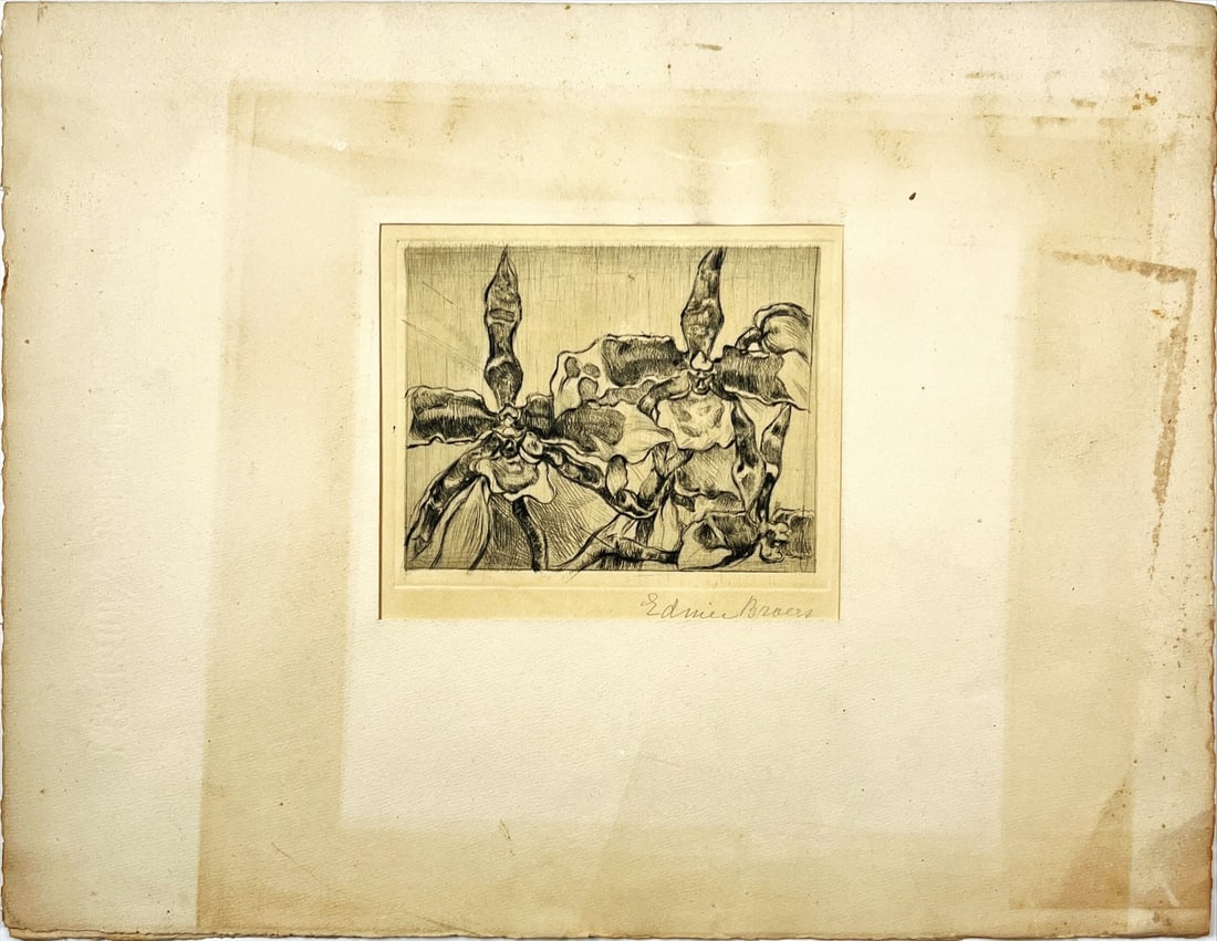 Edmie Broers - Etching - hand signed (1 of 1)