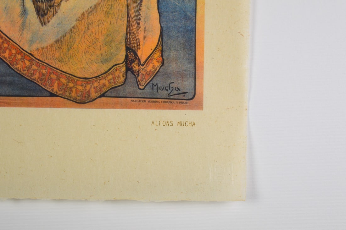Mucha, Alphonse - Lithograph - Handnumbered - 4