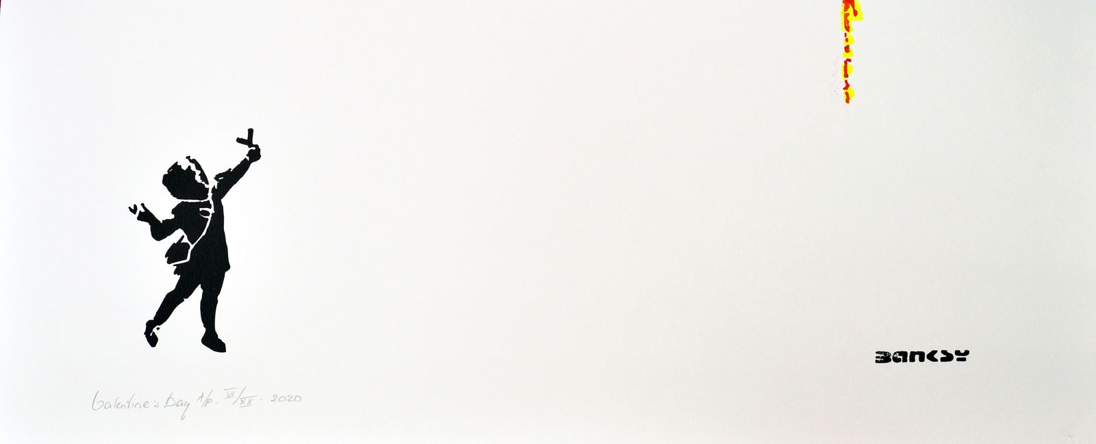 Banksy, after - Stencil / Spray. - 2