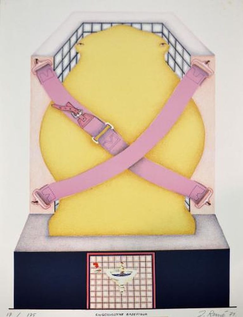 Remé. Jorge - Lithograph.: Edition: 17/175. Handsigned titled and dated in pencil by the artist. Publisher by Galerie d'Eendt in 1971.